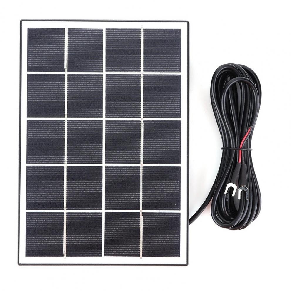 Solar Emergency Charger - U자형 인터페이스 태양광 충전기 3.3w 초박형