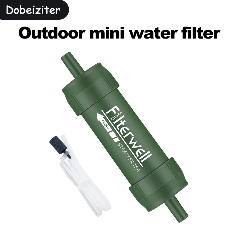 Water Purification Straw - 미니 워터 필터 스트로우 휴대용 야외