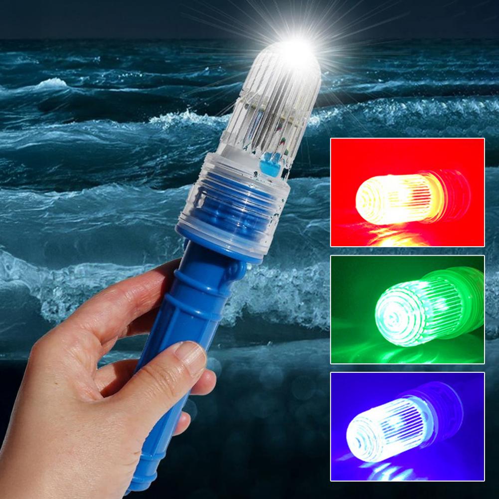 Signal Flare Kit - 1/2/3Pcs 19cm 보트 플레어 LED 경고등
