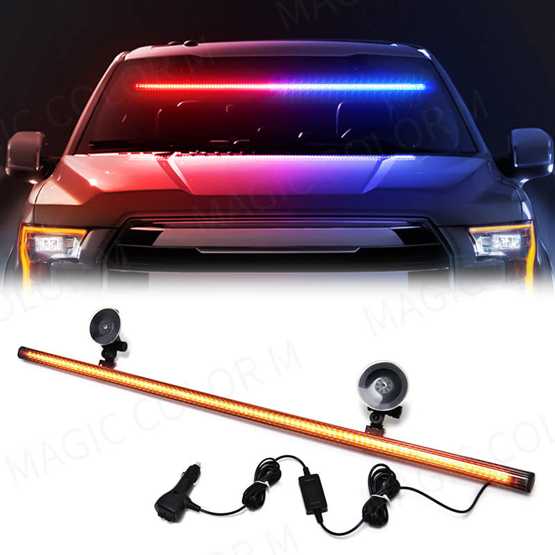 Sos Light Strobe - 96 LED 3030 비드 전면 윈드실드