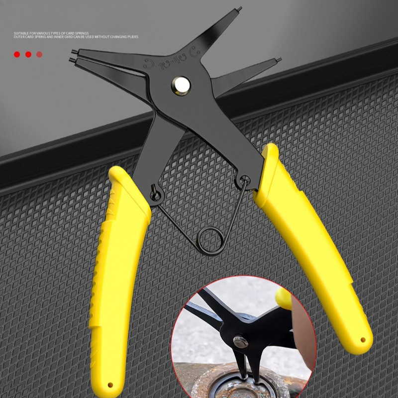 Multi Tool Plier - 2-in-1 이중 목적 스냅 링 플라이어,