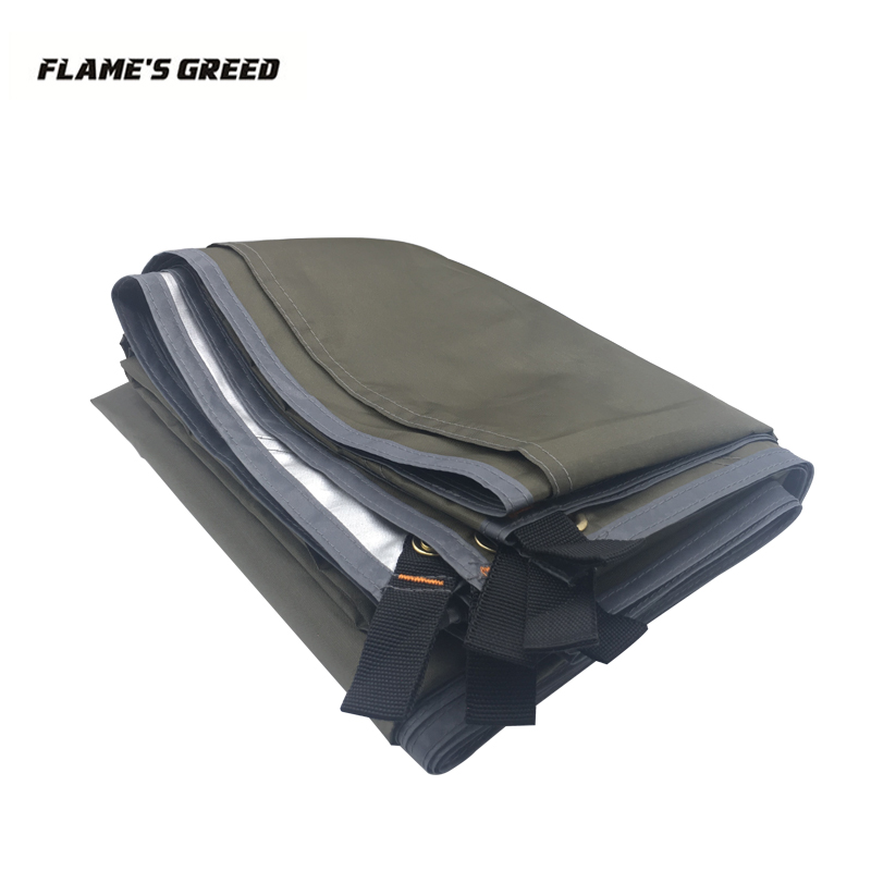 Emergency Mylar Tent - 3mx3m 4mx3m 해변 태양 대피소 방수포