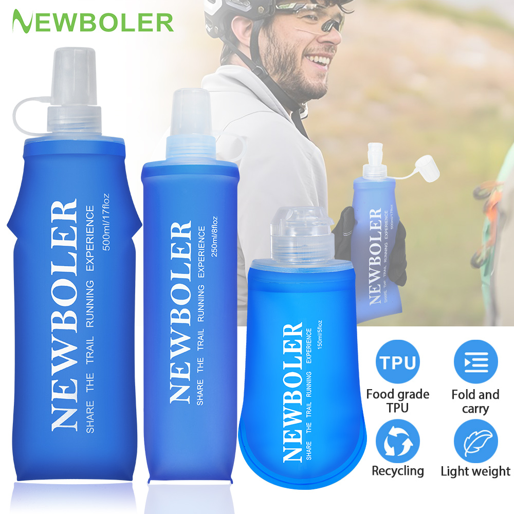 Water Bag Collapsible - NEWBOLER 150ml 250ml 500ml 물병 TPU