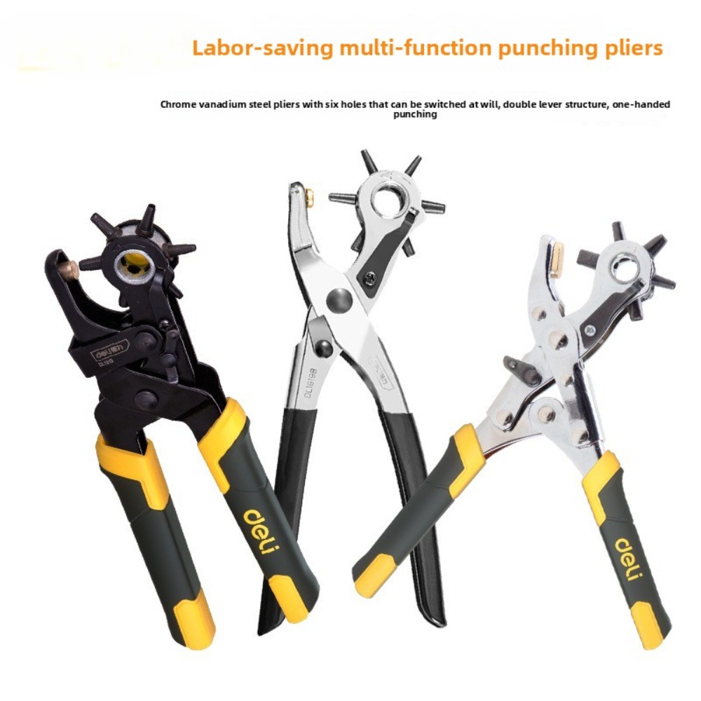 Multi Tool Plier - 공구 노동 절약형 구멍 펀치 플라이어