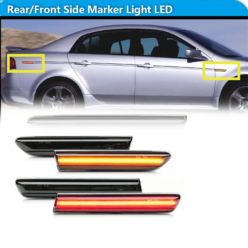Signal Flare Kit - 아큐라 TL 차량용 LED 전후방 범퍼