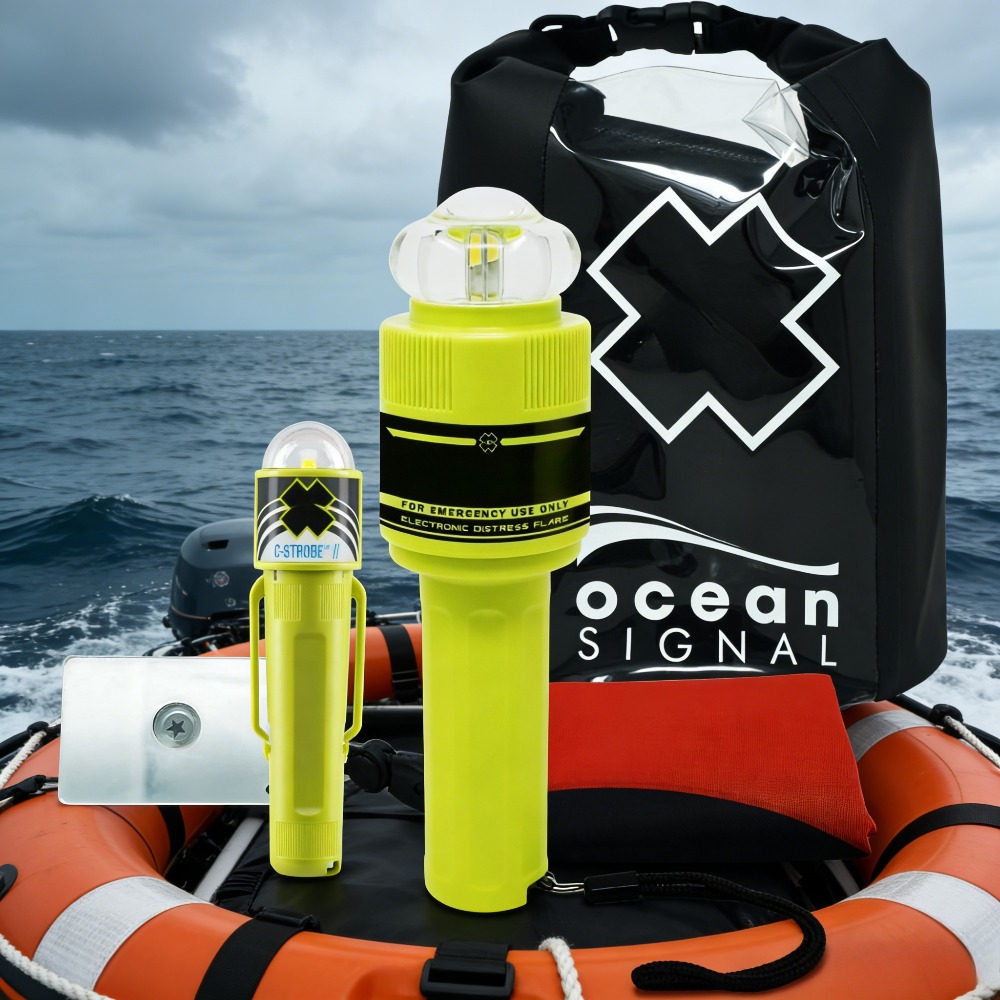 Signal Flare Kit - 해양 전자 플레어 안전 키트 USCG
