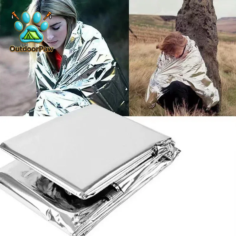 Survival Blanket Reflective - 반사형 비상용 열 담요 160*210cm 1개