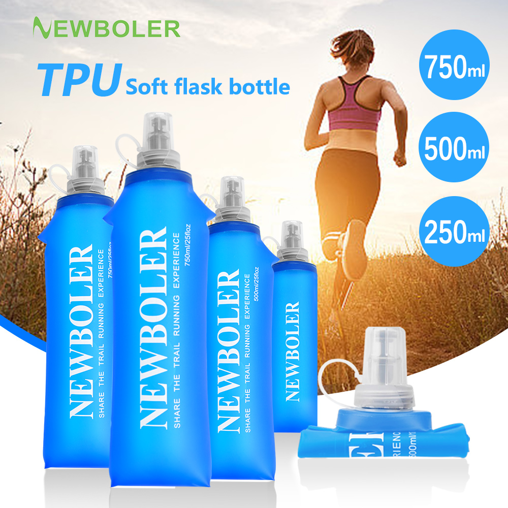 Water Bag Collapsible - TPU 접이식 소프트 플라스크 물병, 스포츠