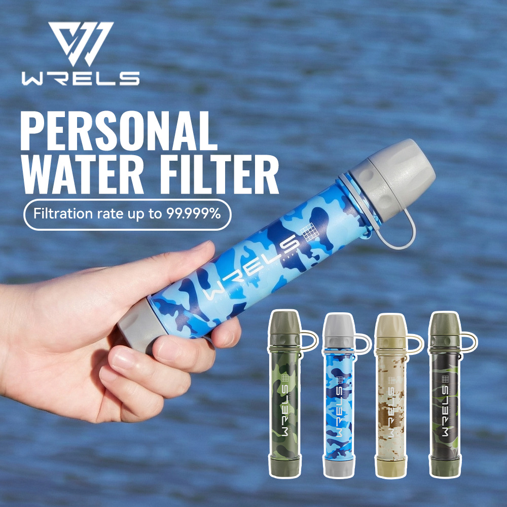 Water Purification Straw - WRELS 캠핑 야외 정수기 여과 시스템