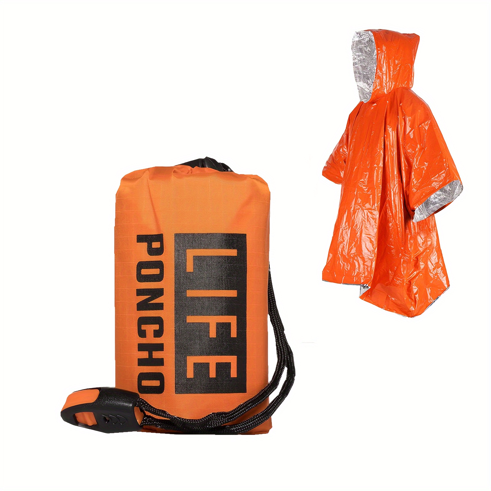 Survival Blanket Reflective - 비상 생존 우비 열 보존 담요