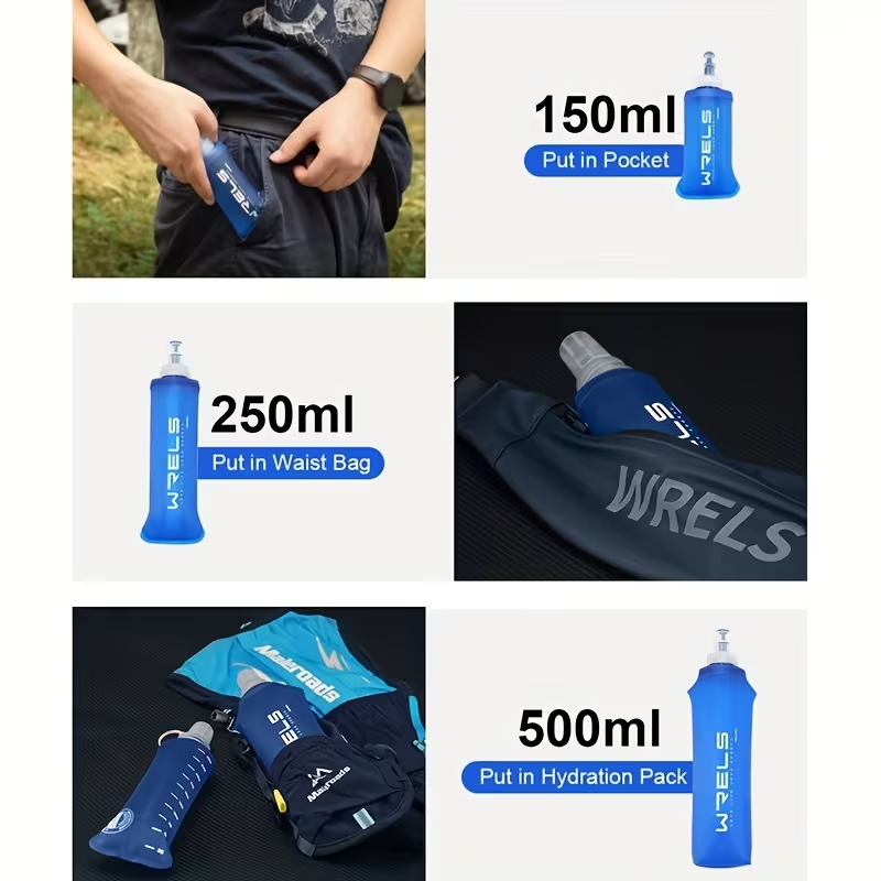 WRELS 휴대용 스포츠 소프트 플라스크 BPA 프리  - Water Bag Collapsible 리뷰 및 가격
