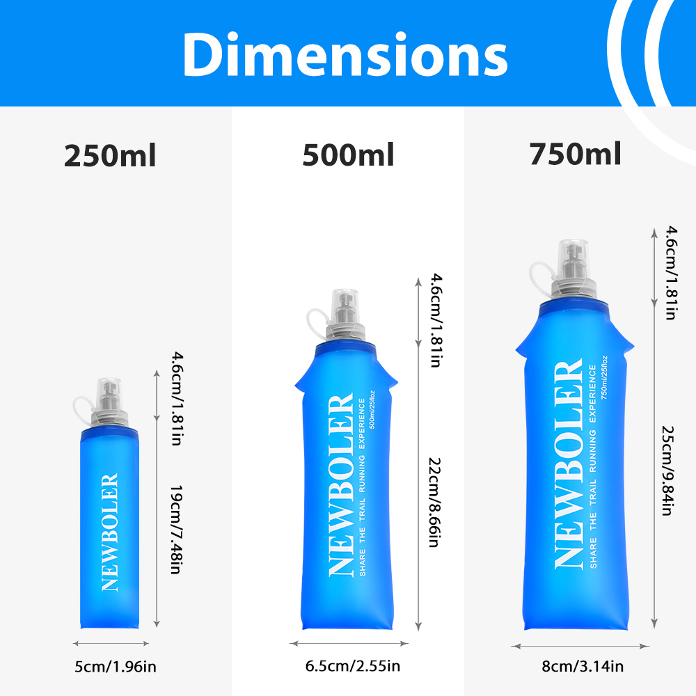 250/500/750ML 물병 TPU 접이식 소프트 플 - Water Bag Collapsible 리뷰 및 가격
