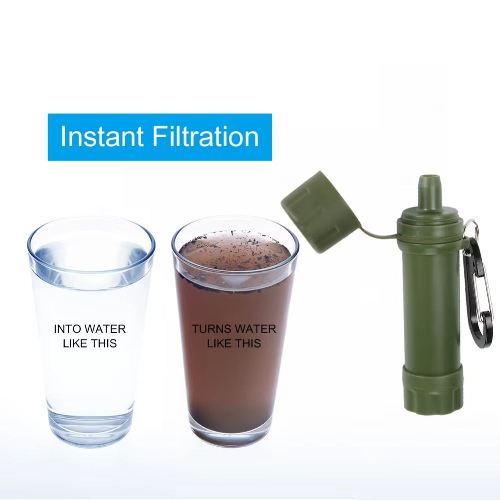 미니 미니 워터 필터 스트로우 정수기 직접 마시는 정수 - Water Purification Straw 리뷰 및 가격