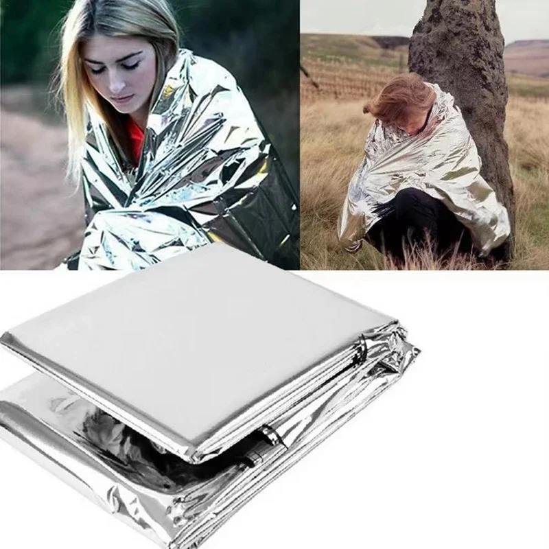 160*210cm 3 PCS 응급용 마이라 열 담요 야 - Survival Blanket Reflective 리뷰 및 가격
