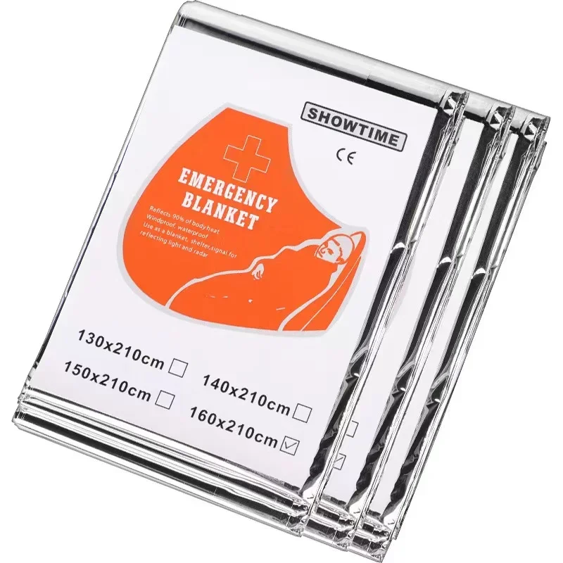 160*210cm 3 PCS 응급용 마이라 열 담요 야 - Survival Blanket Reflective 리뷰 및 가격