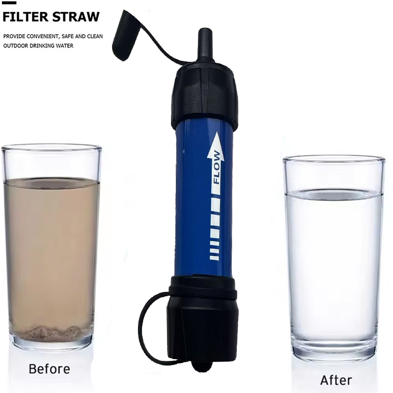 하이킹용 비상 휴대용 정수기 - 생존, 빠른 정화, 자 - Water Purification Straw 리뷰 및 가격