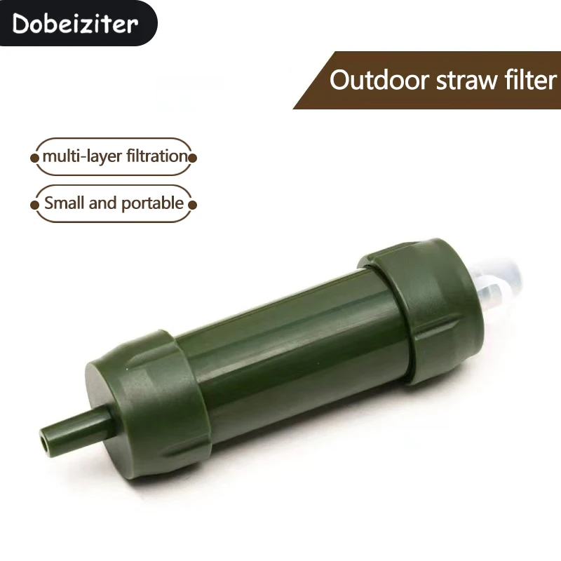 미니 워터 필터 스트로우 휴대용 야외 비상 정수 미크론 - Water Purification Straw 리뷰 및 가격