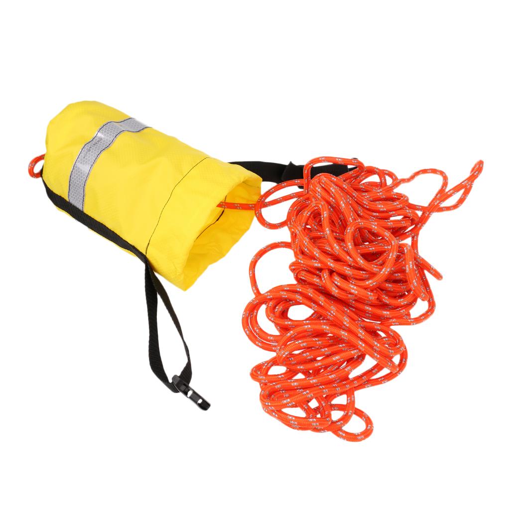 보트 카약 수상 활동을 위한 폴리프로필렌 로프 반사 안 - Rescue Rope Throw 리뷰 및 가격