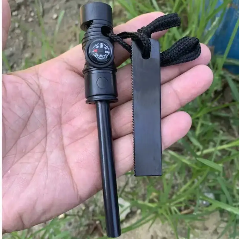 다기능 장거리 전술 생존 도구 (마그네슘 발화기, 호루 - Magnesium Fire Starter 리뷰 및 가격
