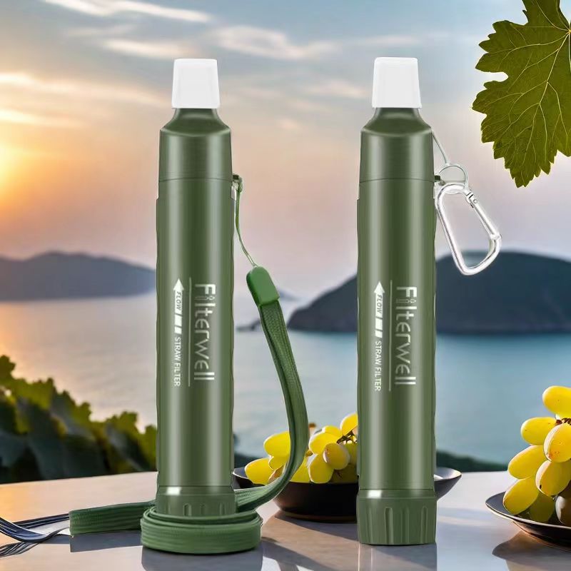 Filterwell 개인 캠핑카 정수기 필터 밀짚 휴대 - Water Purification Straw 리뷰 및 가격