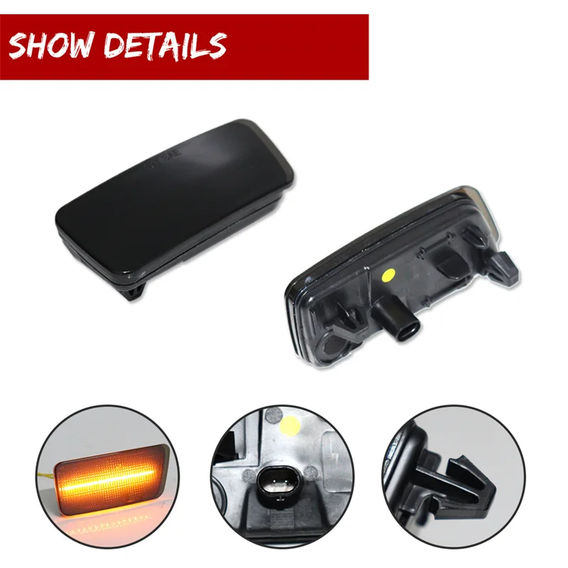 자동차 LED 앞/뒤 범퍼 사이드 마커 방향 지시등 F - Signal Flare Kit 리뷰 및 가격