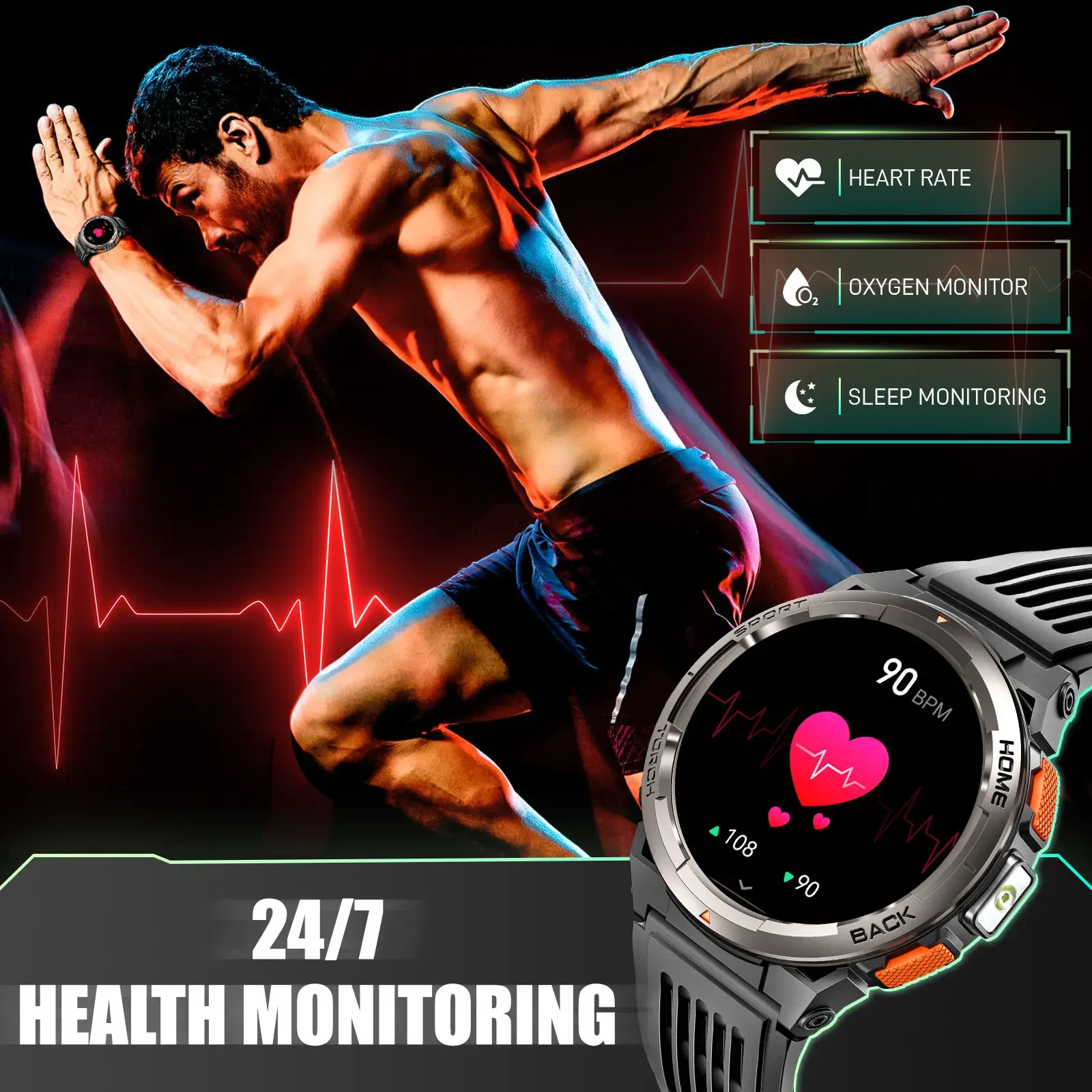 EIGIIS 스마트 시계 KE5 2024 3ATM 방수 - Compass Lensatic 리뷰 및 가격