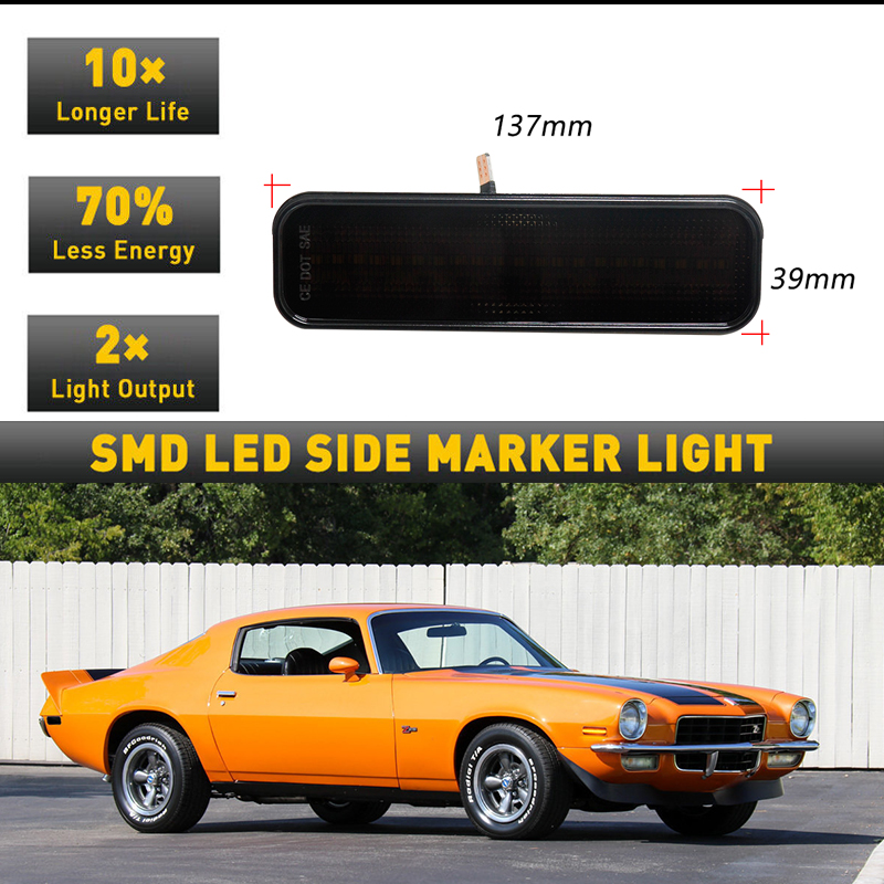 쉐보레 카마로 1970-1977 차량용 LED 전면 후 - Signal Flare Kit 리뷰 및 가격
