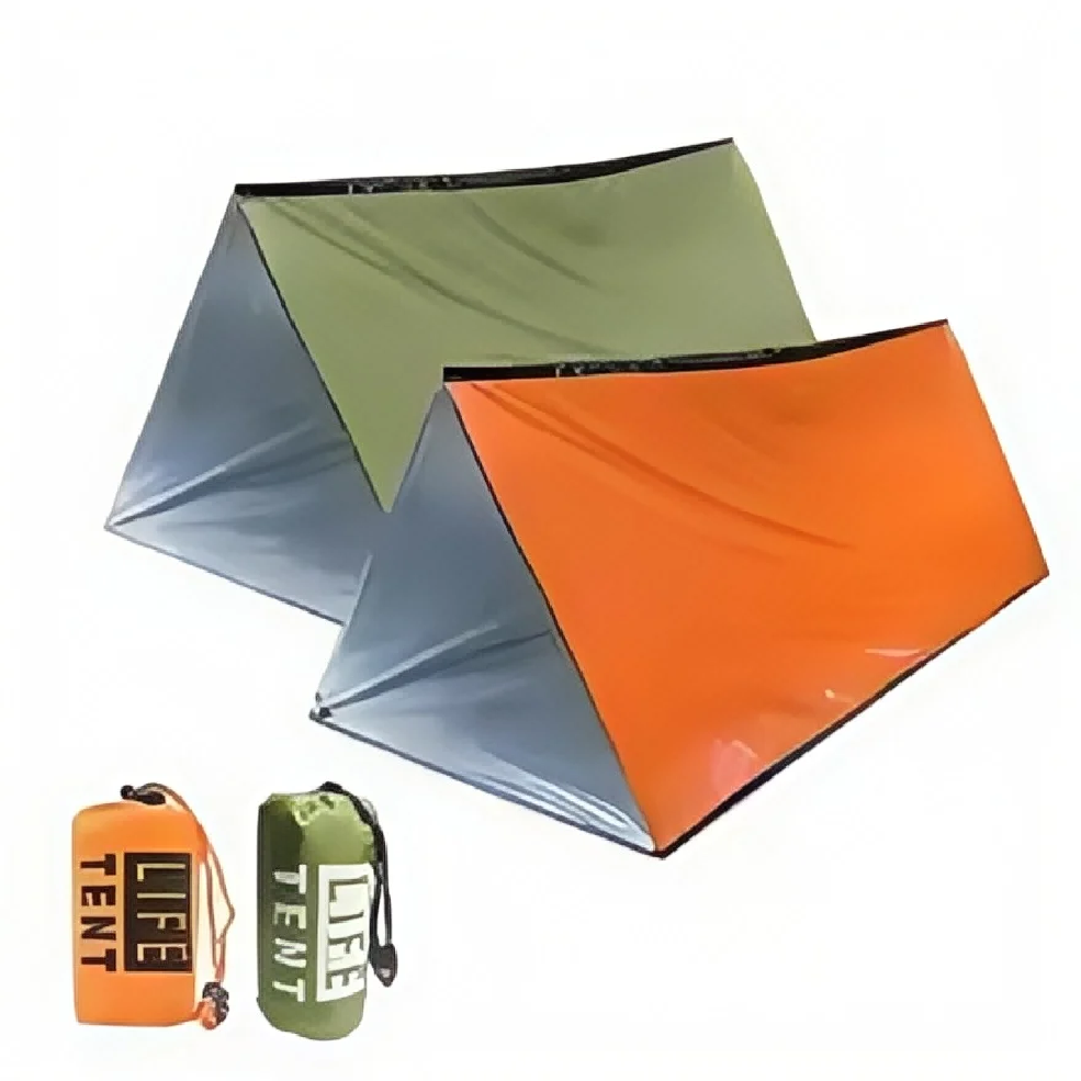 2인용 비상 생존 쉼터 - 방수 마일라 비비 텐트 &  - Emergency Mylar Tent 리뷰 및 가격