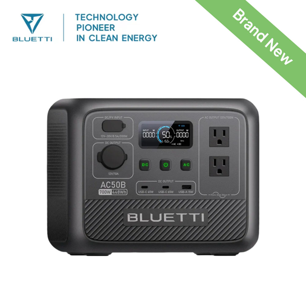 블루에티 AC50B 휴대용 파워스테이션 700W 448 - Solar Emergency Charger 리뷰 및 가격