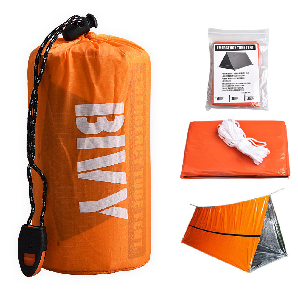 2 사람 비상 대피소 Bivy 생존 텐트 키트 Myla - Bivy Bag Emergency 리뷰 및 가격