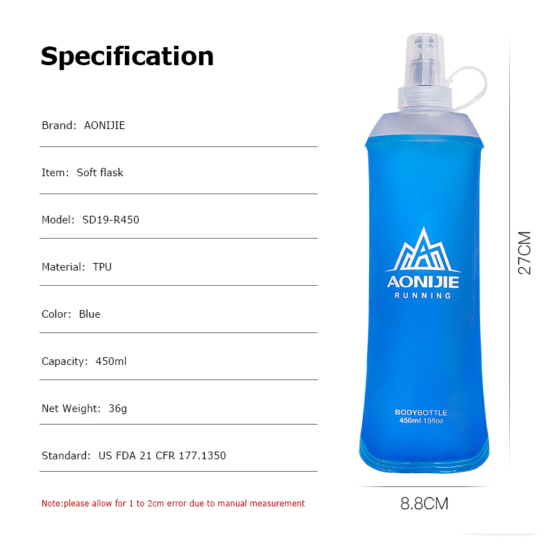AONIJIE-SD19 R450 소프트 플라스크 접이식 - Water Bag Collapsible 리뷰 및 가격