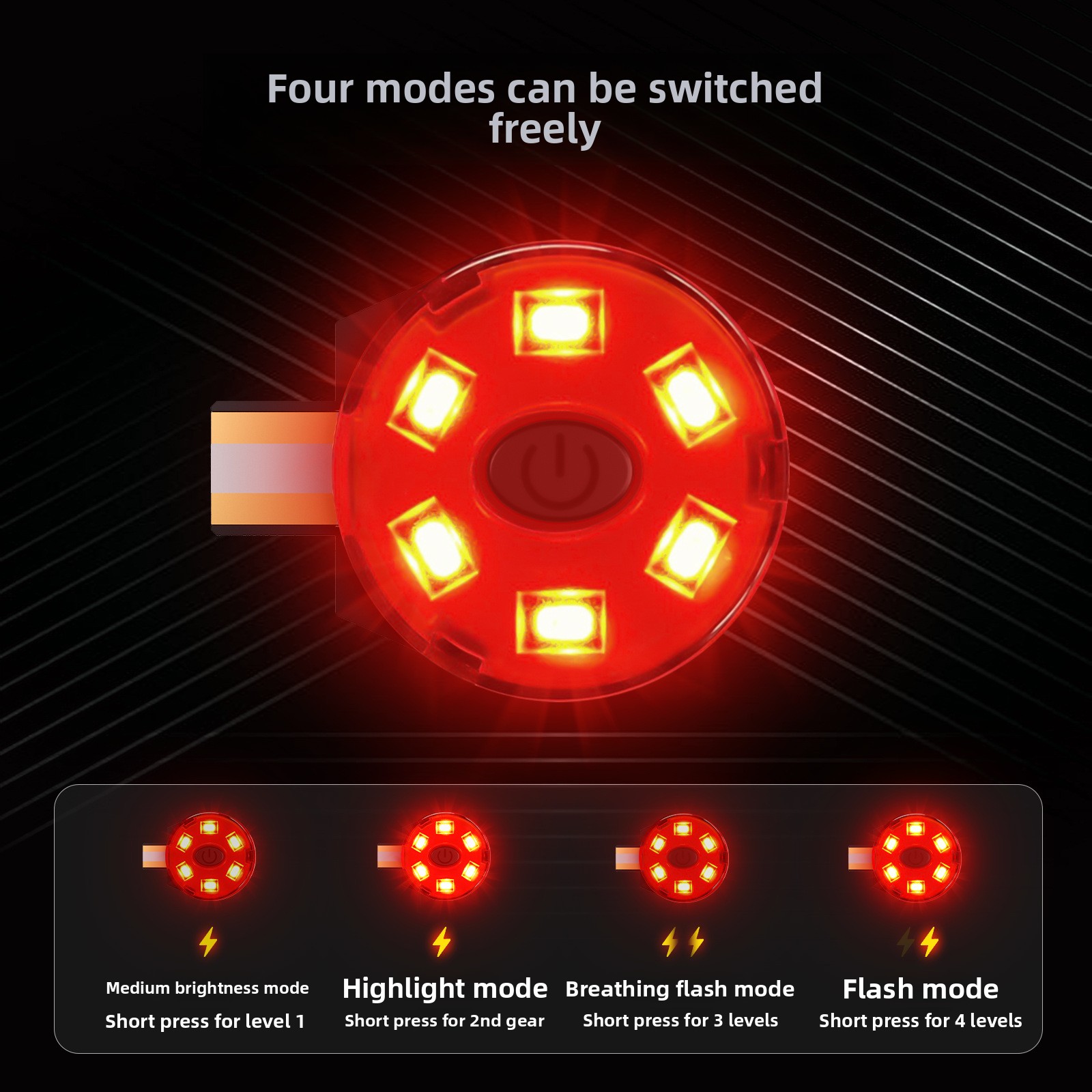 USB 충전식 LED 헬멧 후미등 고휘도 점멸 경고등  - Sos Light Strobe 리뷰 및 가격