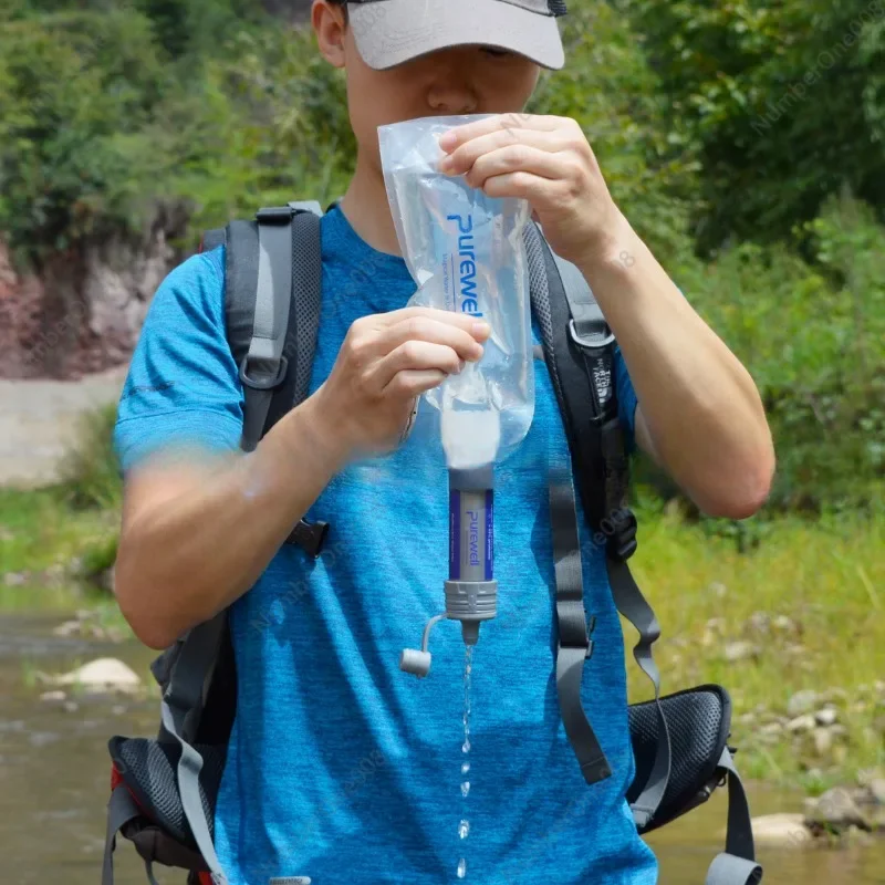 야외용 정수기 초미세여과막 정수 빨대 직접 마시는 야생 - Water Purification Straw 리뷰 및 가격