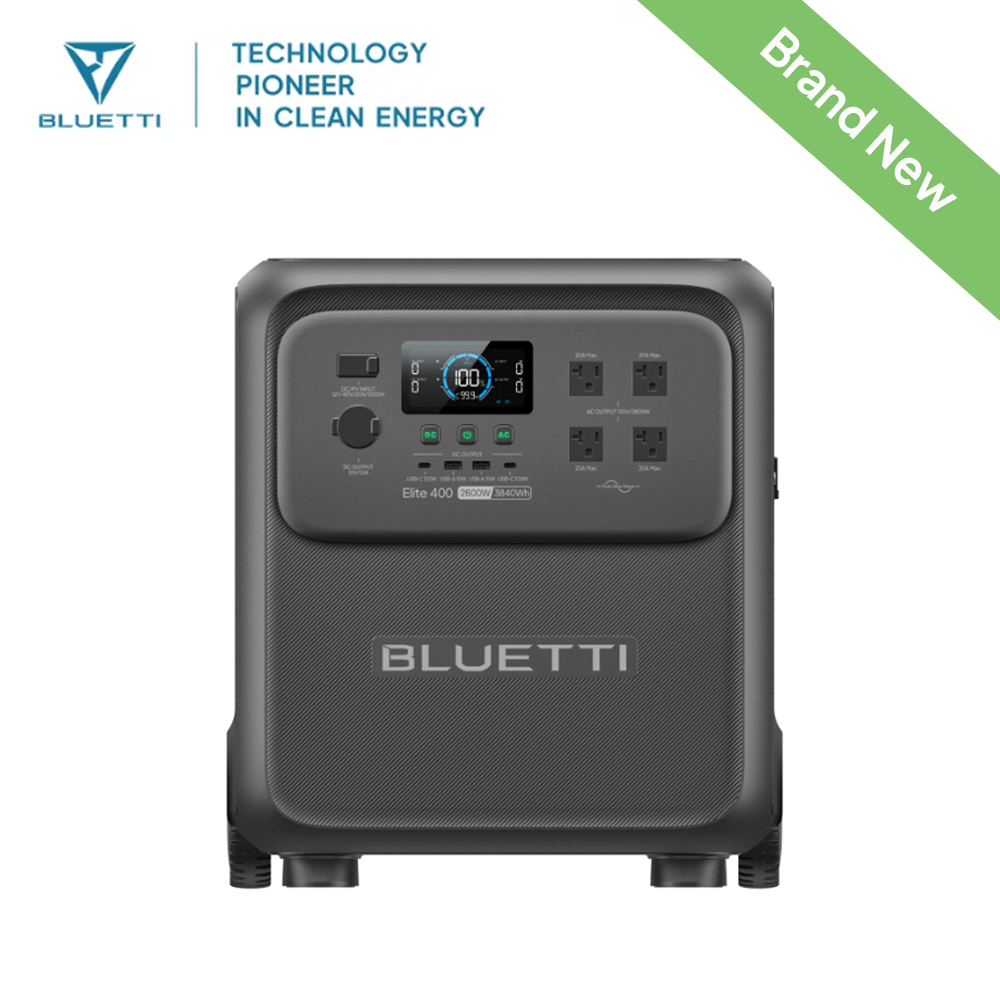 블루티 엘리트 400 2600W 3840Wh 초대용량  - Solar Emergency Charger 리뷰 및 가격