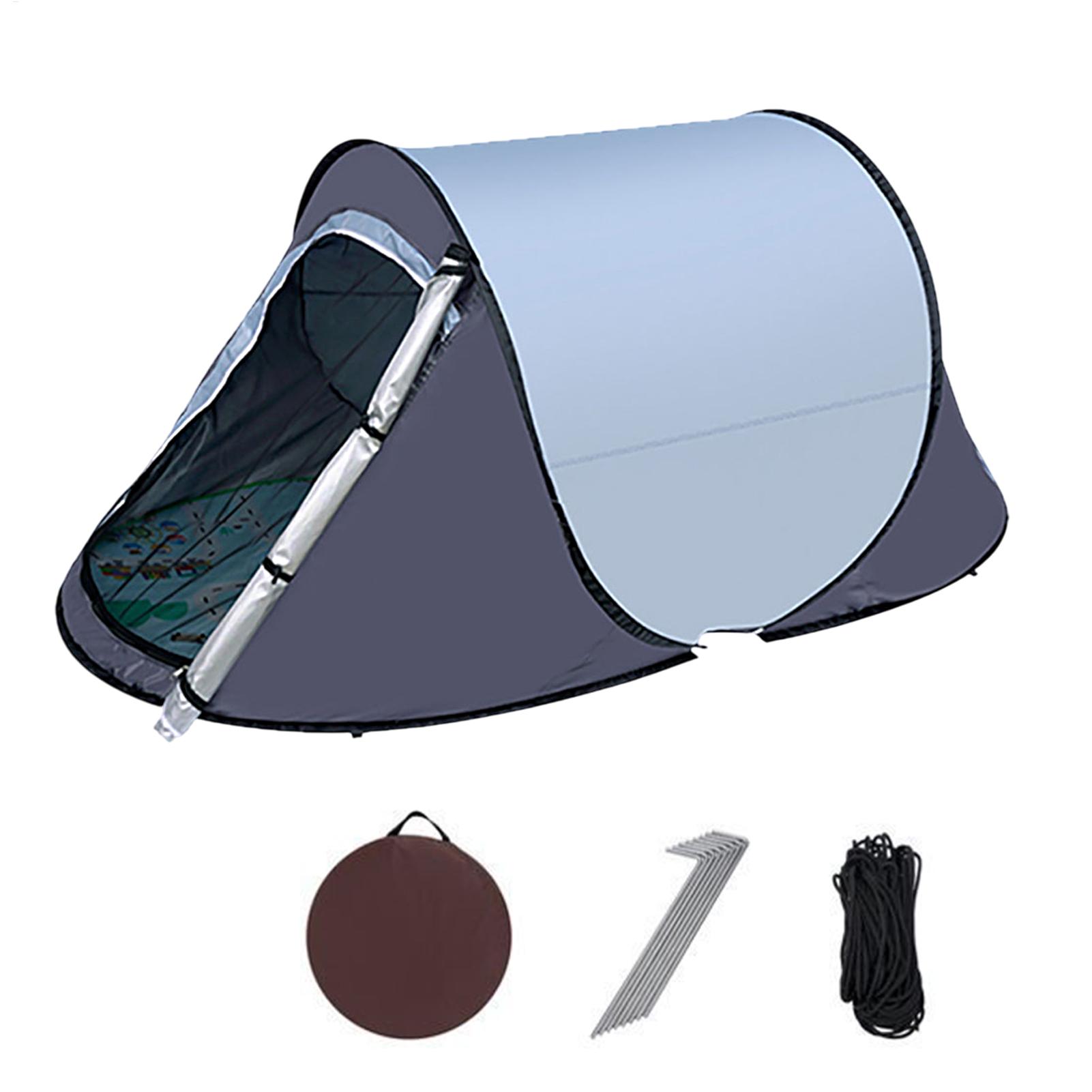 핸드 스로우 자동 개방 캠핑 텐트 1-2인용 방풍 모기 - Emergency Mylar Tent 리뷰 및 가격