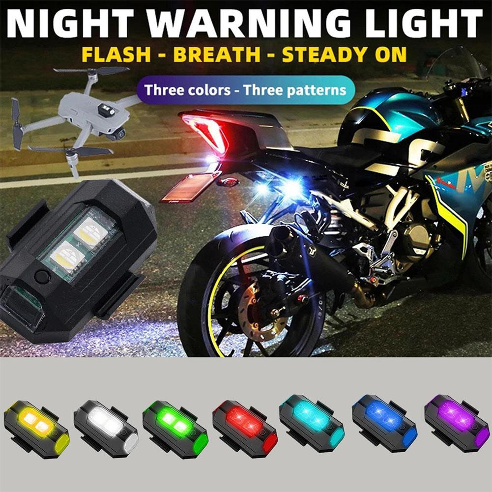 2PCS 미니 LED 스트로브 조명 장식, 7 색 LE - Sos Light Strobe 리뷰 및 가격