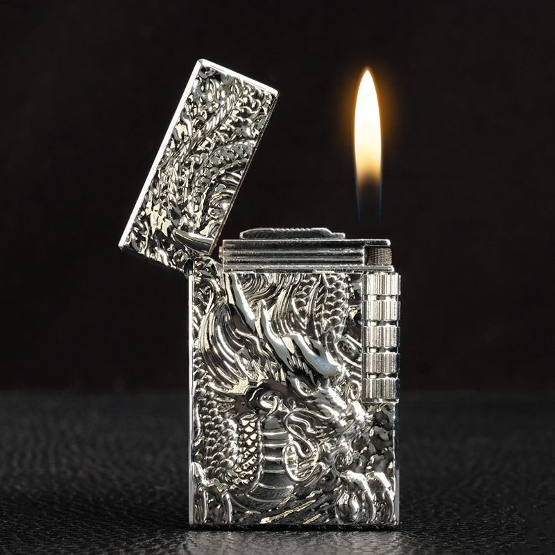 드래곤 가스 라이터 그라인딩 제트 가스 플린트 라이터  - Fire Starting Kit 리뷰 및 가격