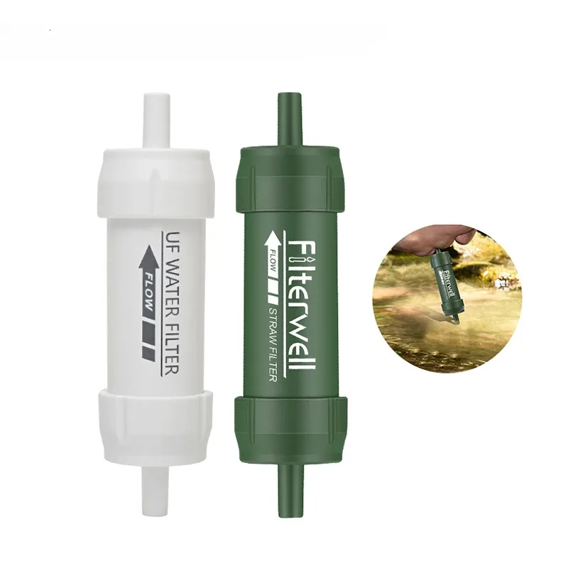 1PC 야외 미니 워터 필터 짚 캠핑 정화 생존 또는  - Water Purification Straw 리뷰 및 가격