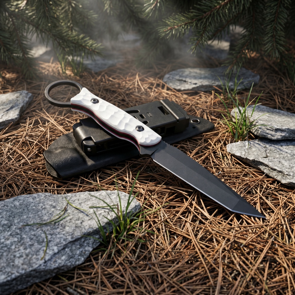 경량 아웃도어 캠핑용 직선 나이프 수제 G10 핸들 낚 - Bushcraft Knife Fixed 리뷰 및 가격