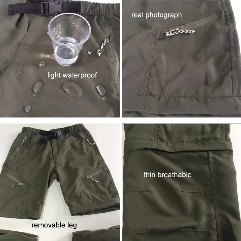 캐주얼 팬츠 여름 스포츠 속건 아웃도어 하이킹 낚시 러 - Fishing Kit Compact 리뷰 및 가격