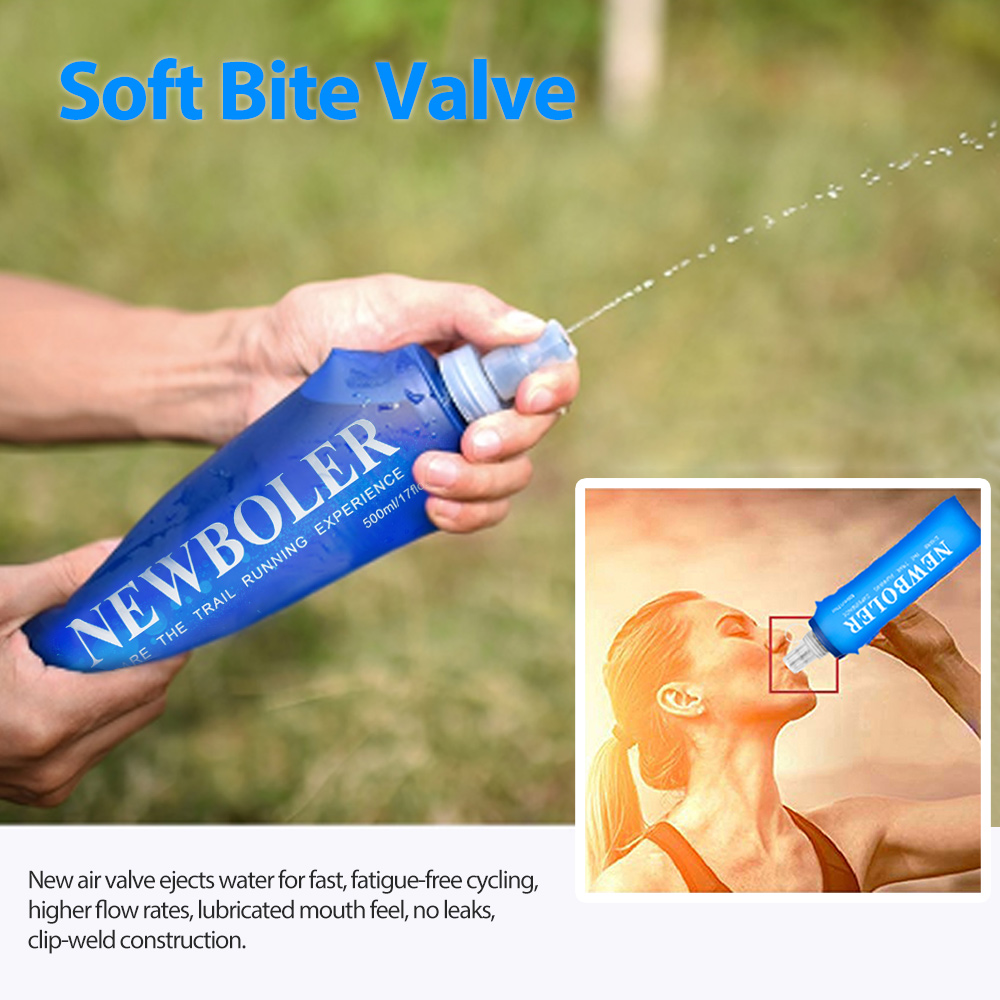 TPU 접이식 소프트 플라스크 물병, 스포츠 물병 가방 - Water Bag Collapsible 리뷰 및 가격