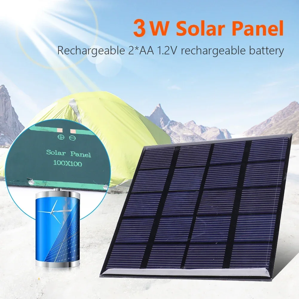 휴대용 고속 충전기 폴리 실리콘 DIY 태양 전지 시스 - Solar Emergency Charger 리뷰 및 가격