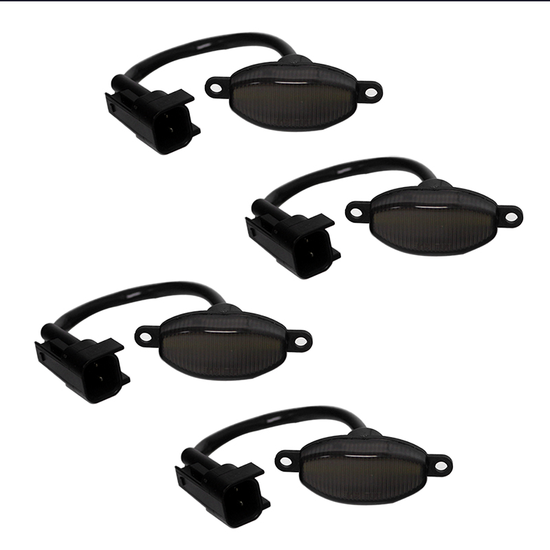 4개 스모크 렌즈 프론트 앰버 & 리어 레드 풀 LED - Signal Flare Kit 리뷰 및 가격