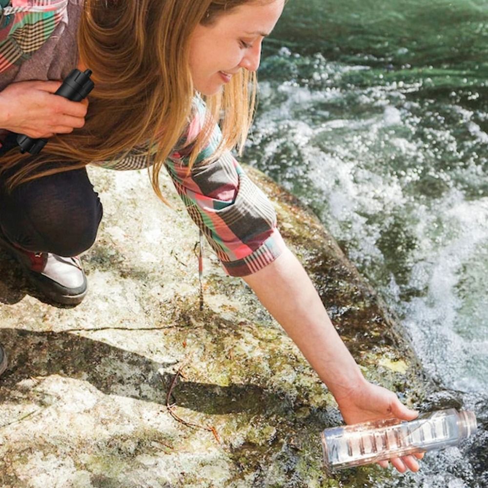 미니 미니 워터 필터 빨대 정수기 빨대 정화 워터 필터 - Water Purification Straw 리뷰 및 가격