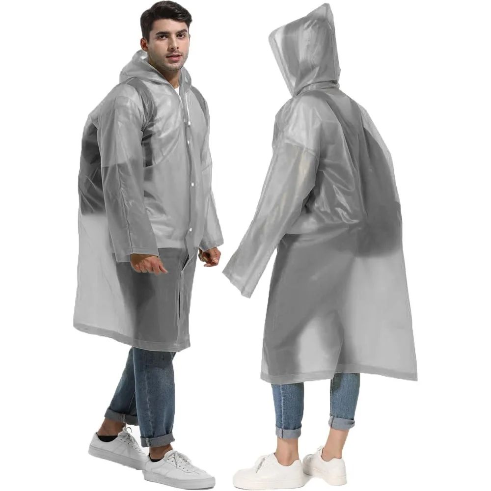  1/2PCS 소형 재사용 가능 비옷 야외 캠핑 하이 - Emergency Poncho Rain 리뷰 및 가격