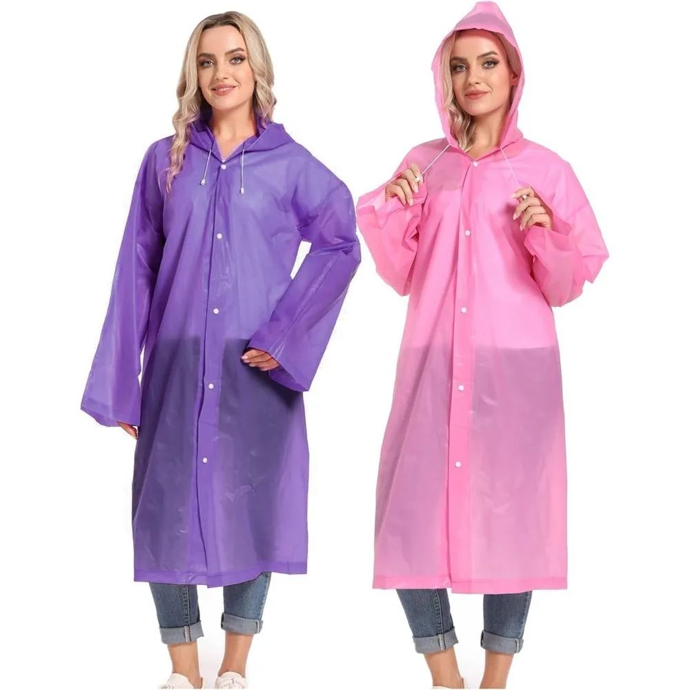  1/2PCS 소형 재사용 가능 비옷 야외 캠핑 하이 - Emergency Poncho Rain 리뷰 및 가격